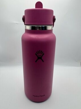 Hydro Flask | Other | Nwt Hydro Flask 32oz Wide Mouth In Carnation |  Poshmark